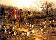 unknow artist Classical hunting fox, Equestrian and Beautiful Horses, 106. USA oil painting artist